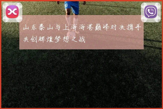 山东泰山与上海海港巅峰对决携手共创辉煌梦想之战